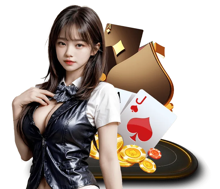 Hình ảnh một bàn chơi casino trực tuyến với người chia bài thật trong ứng dụng hi8 link hôm nay